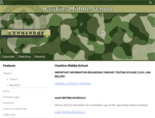 Tablet Screenshot of hms.sumnerschools.org