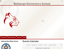 Tablet Screenshot of bpe.sumnerschools.org
