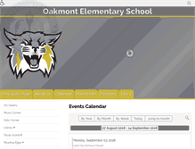 Tablet Screenshot of oes.sumnerschools.org